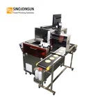 colorful image labeling machine for food biscuit line inkjet printer food production line digital printer