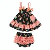 2019 Wholesale Baby Girl clothes Floral Swing outfit Baby Clothes Sets Baby swimwear Seersucker romper
