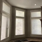 Bathroom waterproof plantation shutter windows