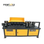 GT4-14 rod metal bar wire coils straightening and cutting machine