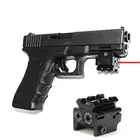 Pistol Sight OEM Mini Adjustable Compact Tactical Pistol Red Dot Laser Sight 20mm Rail For Pistol