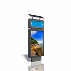 Outdoor wall mounted large format LED scrolling light box with high quality ZM81A
