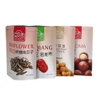 FDA Food Grade Aluminum Foil Snack Packing Custom Stand up Pouch with Zipper and Window