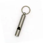 Promotional Stainless Steel keychain Outdoor Sport Camping Whistle