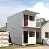 2 Story Collapsible Shipping Prefab 40 Ft Container Homes China With Toilet For Sale