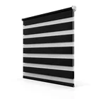Zebra Blind Amazon/Ebay Easy fixed No Drilling Clamping Double Roller Shades