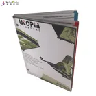 Custom Luxury A4 A5 Saddle Stitch 128g Art Paper Brochure Products Catalogue Printing Service