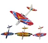 hot sale outdoor toys flying glider toys Model Glider Toy Electric Throw foam Aircraft Toy Glider Plane with light