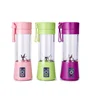 Portable Usb Rechargeable Mini Juice Blender with SUS304 6 leaves blade