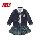 Ready to ship Autumn and winter young girl sexy School Uniform for primary