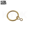 KYOK Bangladesh Curtain Rod Rings 60Mm Curtain Rings Good Price Black Curtain Rings Metal For Home Decor M913