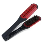 wholesale plastic detangling hair brush custom massage magic comb