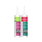 Plastic Cartridge Multi-purpose MS neutral silicone Sealant transparent glass glue for industrial glass door