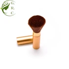 Golden Wholesale Makeup Brush Custom Beauty Cosmetic Face Retractable Powder Brush