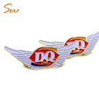 Wholesale cheap soft enamel wing pilot lapel pins