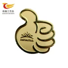 Hot sale cheap tourism souvenirs finger shaped custom metal fridge magnet