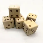 Wholesale factory price outside durable bulk wooden Giant dice yard big dice game for kids and adults