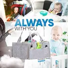 Baby Bag Baby Bag Baby Diaper Caddy Organizer - Portable Large Car Travel Bag
