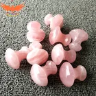 Beauty rose quartz guasha gua sha tool face massager