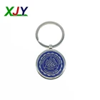 China Supplier Wholesale Souvenirs Custom Logo Metal Brass Keychain