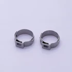 Heavy Duty high pressure 2 bolt 2 bands super hose clamp
