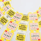 Hot sale high quality 180g custom offset paper arcade game lottery tickets