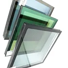 BUILDING FACADE PRICE HOLLOW STRUCTURE TEMPERED FIRE RESISTANT UNIT HEAT INSULATED GLASS PANEL PRICE