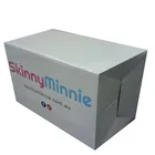 White Colors Print Lock Bottom Corrugated Packaging Box For Smallware and bottles shipping