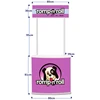 guangzhou supplier portable foldable promotion table tradeshow counter stand promo