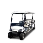 High quality 6 passenger cheap golf cart with rear seat