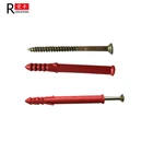 Plastic nylon insulation fixed wall plug