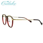 High end designer eyeglass vintage square glasses eye eye glasses optical frame eyewear for men
