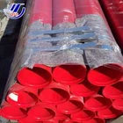 Painted fire steel pipe the fire pipe for fluid