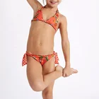 2019 New Arrival Custom Kids Bikini Girls Children Swimwear Two Piece Cute Little Girls Swimsuit