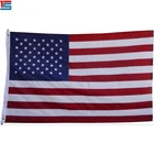 Graphic Customization Flag Embroidered 3x5 FT US Flag Embroidered Stars and Sewn Stripes