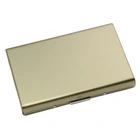 hot selling Amazon Metal Stainless steel Anti-Theft RFID Blocking Shield Cards holder for Full credit card Security