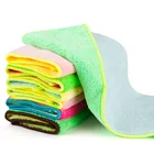 Double color thickened dish cloth kitchen blotting cloth