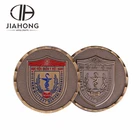 Factory vintage old die struck challenge stamped brass coin