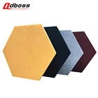 Fire Proof And Sound Absorb Materials Environmental Polyester Fiber Acoustic Panel