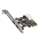 PCI Express Expansion Card I/O card PCI-E to Dual Port USB 3.0 HUB converter adapter High Speed TXB047