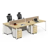 Competitive Price standard sizes of 4 person office computer workstation partition furniture