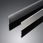 Led suspended linear lamp aluminum profile and cover