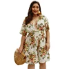 Lover-Beauty Ladies Summer Jumpsuit Large Size Apricot Trendy Women Clothing