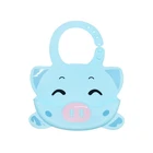 Anti-Bacterial Feature and Infants & Toddlers Age Group Promotional silicone baby feeding bibs