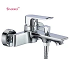 Bathroom faucet Single Handle Square Bath Mixer Brass Bath tap Bath faucet sanitary ware manufacturer