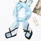 Custom Fashion Scarf Jacquard Knit 100% Polyester Women Scarf