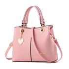 women handbag women shoulder bag ladies leather satchel pink hand china supplier handbag for girls