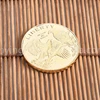 Bald Eagle Carving Commemorative Gold Coin Wholesale