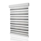 shades roller fabric zebra belt rainbow colored window blinds