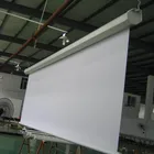 fiber glass projection screen manual wall projection screen